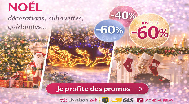 Lot De 50 Décorations De Noël - Destockage Revendeur - Articles Neufs - Sans Marque