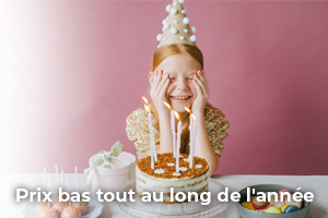 Guirlande Joyeux Anniversaire 2m, accessoires de fêtes, anniversaires, pas  chers - Badaboum