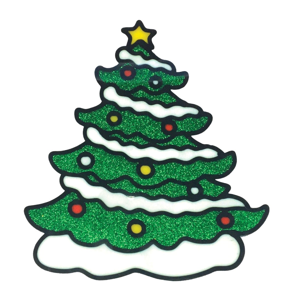 3 Pièces Guirlande Lumineuse Étoile Noël Fenêtre – Décoration Ventouse LED Intérieur Extérieur Festive