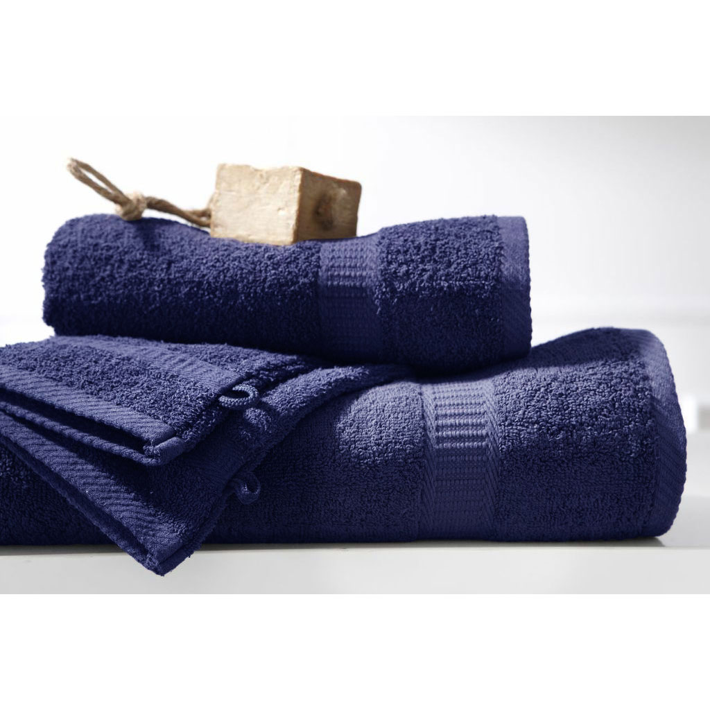 Drap De Bain Plage Morgenstern – 100% Coton Velours éponge, 60x146 Cm, Bleu Marine