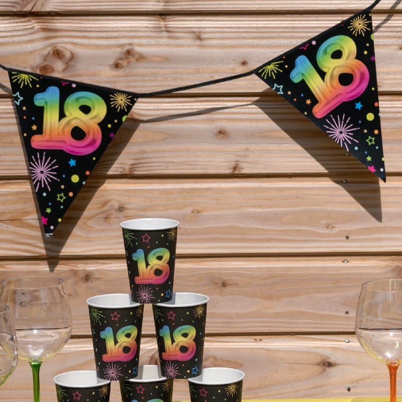 Bougie 80 Ans D'Anniversaire Photophores Décoratifs, 8Pcs Bougies D'Anniversaire Photophores - 9