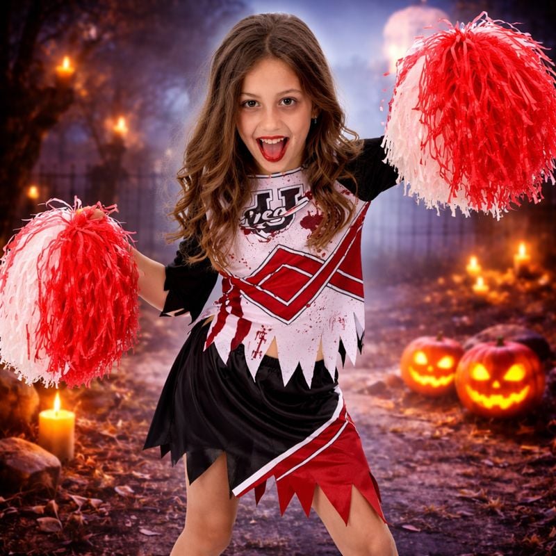 Deguisement pompom girl taille 7-8ans | fetes et anniversaires | jouéclub Deguisement pompom girl taille 7-8ans | fetes et anniversaires | jouéclub