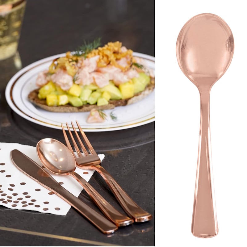 Lot De 300 Couverts En Plastique Noir - Fourchettes, Couteaux, Petites Fourchettes à Fruits - Pour Fêtes, Barbecue, Pique-nique Et événements - 11