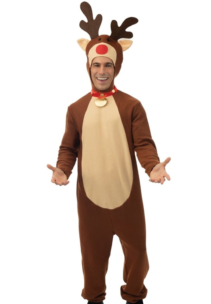 Deguisement Renne Enfant 2 Pièces Serre Tete Renne et Led Tutu Tenue de Noel Fille pour Fête de Noël, Cosplay Party, Carnaval, Fête à Thème