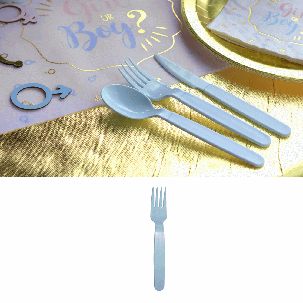 DIYJEP Set 27 Pièces Grands Couverts Réutilisables 9 Personnes – Couteaux, Fourchettes & Cuillères XXL En Plastique Robuste & Coloré – Parfait Camping, Fêtes, Pique-Nique