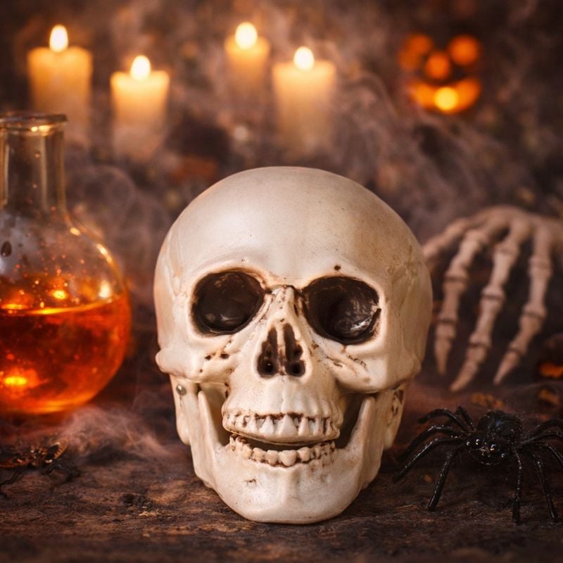 Décoration squelette Halloween pas cher