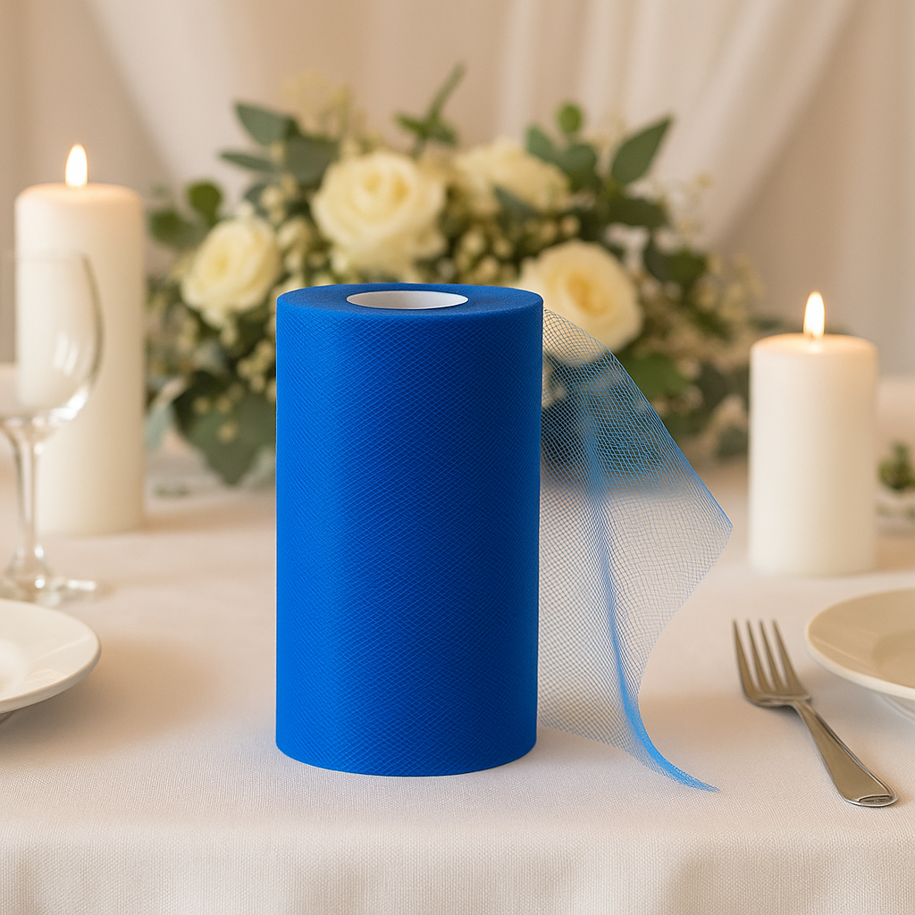 Tulle Souple Turquoise - Largeur 3 Mètres (300 Cm) - Pour Décoration Mariage, Baptême, événements