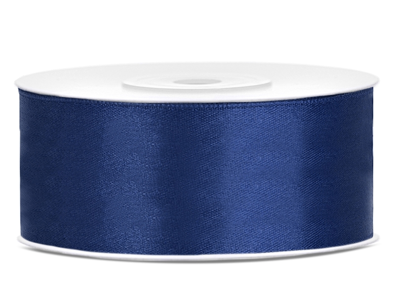 Ruban 25mm 23m Ruban Satin 25mm X 23m - Bleu Royal - Pour Emballage Cadeaux, Mariage, Déco - Polyester Ruban Polyester