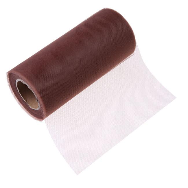 Handi Stitch Lot De 2 Rouleau De Tulle - 15 Cm X 23 M - Ruban De Tule Or Et Pailleté Pour Chemin De Tables, Noeuds De Chaises Mariage/Anniversaire, Jupe De Tutu