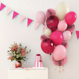 ballon mariage rose pas cher
