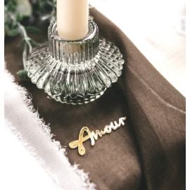 10 confettis amour en plexi or pas cher