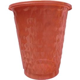 30 Gobelets pas cher en plastique Terracotta 25 cl