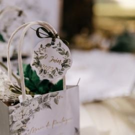 10 Etiquettes theme Botanique Feuillages