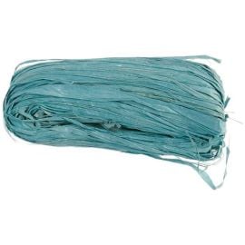 Raphia naturel Turquoise