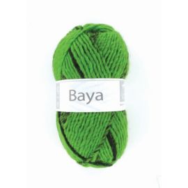 pelote de fil à tricoter Baya Vert fluo Cheval Blanc