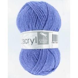 Fil à tricoter Cheval Blanc Uttacryl Violette