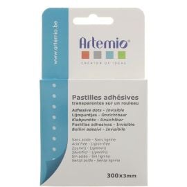 300 Pastilles de colle 3mm