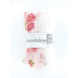 pelote de fil à tricoter mandoline Rose Cheval blanc 