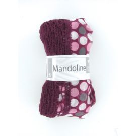 pelote de fil à tricoter mandoline Violet Cheval blanc 