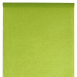 Nappe en Tissu intissé Vert anis en rouleau 10mx120cm