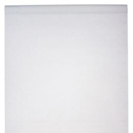 Nappe en Tissu intissé Blanche en rouleau 10mx120cm