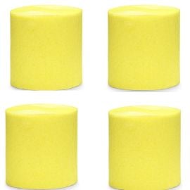 4 Bobines de papier crépon pas cher Jaune