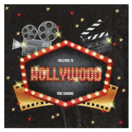 Serviette en papier Hollywood