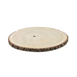 Centre de table Rondin de bois Géant 35cm