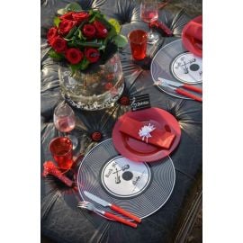 Set de table Vintage disque Vinyl 34cm