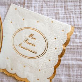 Serviette en papier Mon Premier Anniversaire