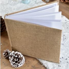 Livre d'Or Santex en Jute Naturel