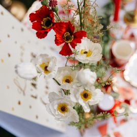 Bouquet de Fleurs des Champs Blanc