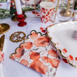 Serviette en papier Poppy Love Coquelicot
