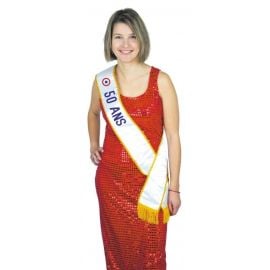 Écharpe Miss 50 Ans