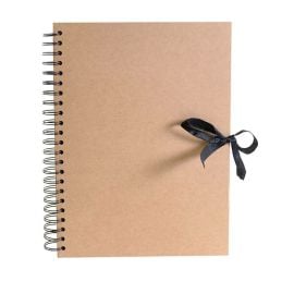 Album kraft naturel a spirales A3