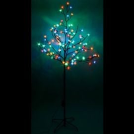 LTS FAFA Etoile Sapin de Noel Bois, Lumiere LED Decoration Noel Topper  Arbre avec Rotin Vintage