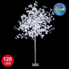 Arbre lumineux de noel exterieur 120 LED Blanc