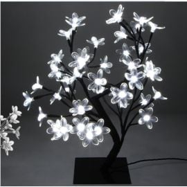 Arbre lumineux de noel exterieur Blanc 48LED