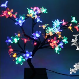 Arbre lumineux de noel exterieur Multicolore 48LED