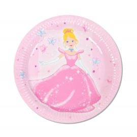 Assiettes Princesse x6pcs