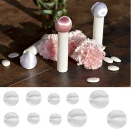 Assortiment boules de fil scintillant Blanc