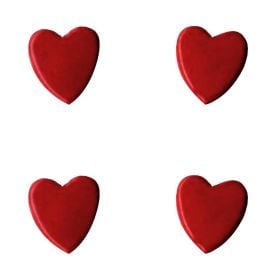 Attache Parisienne Coeur Rouge