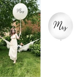 Ballon géant Mariage 1m Mrs