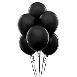 Ballon gonflable Noir 30 cm x 50 pièces