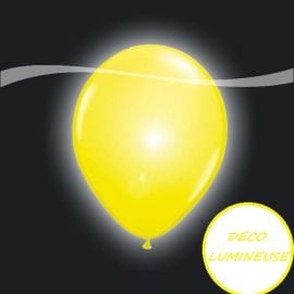 Ballon gonflable lumineux Jaune