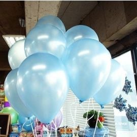 Ballon mariage nacre Bleu ciel 30cm