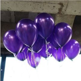 Ballon mariage nacre Violet 30cm