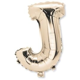 Ballon Mylar Lettre J Or 36cm