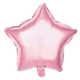 Ballon Mylar Étoile Rose Pastel