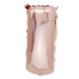 Ballon Mylar Lettre I Rose 36cm